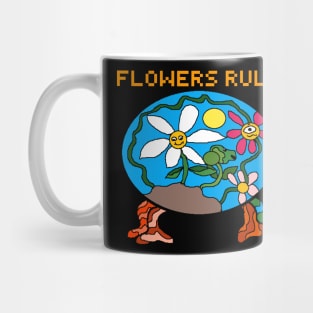 flowers rule Mug